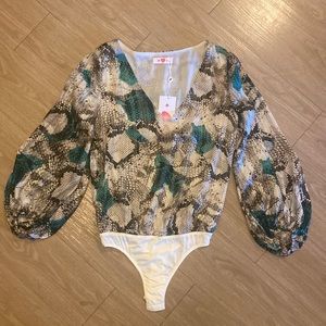 NWT Buddy Love bodysuit